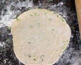 A picture of step 11 of Chinese Scallion Pancake (葱油饼) (cōng yóu bǐng).