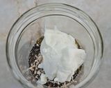 Foto del paso 1 de la receta: Avena trasnochada con arándanos y plátano