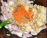 A picture of step 4 of Baingan Bharta (वांग्याचे भरीत).