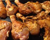 Foto del paso 1 de la receta: Pollo al horno con verduras
