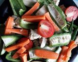 A picture of step 1 of Baked veggie less oil recipe.