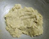 A picture of step 3 of Banana Coconut Burfi.