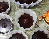 Foto langkah ke 3 dari resep Puding Tripple Chocolate.