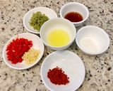 Hình bước làm 1 của món Sa tế sả ớt loại không cay