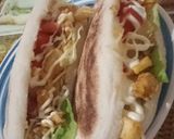صورة لخطوة 3 من وصفة سندويش مطلوع 🌮🌮