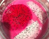 Hình bước làm 4 của món Bánh Mousse Thanh Long Socola Eat clean