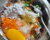 Foto langkah ke 1 dari resep Bakso Ayam Udang.