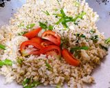 รูปขั้นตอนการทำที่ 7 ของ ข้าวผัดไข่โบราณ🥚🥬🍚