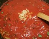 Paradicsomos gombás szaftos lasagne recept fázis 3 fotója