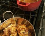 A picture of step 7 of Chorizo Braised Chicken Thighs with Chickpeas.