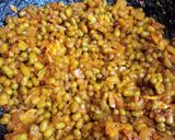 A picture of step 3 of Green Gram vegetable.
