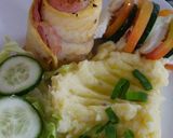 Foto del paso 5 de la receta: Rollos de filete de pescado relleno