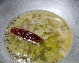 A picture of step 2 of Chole Taco.