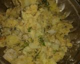 A picture of step 1 of Aloo chaap and coconut chutney without onions and garlic.