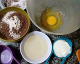 Foto del paso 1 de la receta: Muffins de chocolate, dulce de leche y yogurt