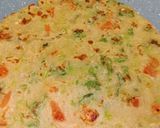 A picture of step 5 of Bread uttapam.