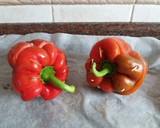 Foto del paso 6 de la receta: Pimientos rellenos de arroz y carne