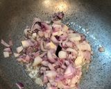 A picture of step 2 of Vegetable Rava Kichdi.