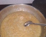 A picture of step 5 of Rajgira mesub.
