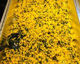 A picture of step 3 of Spinach and Shrimp Rice Bake.