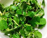 Hình bước làm 2 của món Cháo Rau Dền Nước Tương