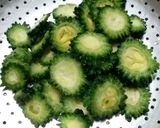 A picture of step 7 of Bitter Gourd Curry.