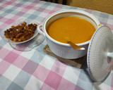Foto del paso 3 de la receta: Puré de calabaza con tostas