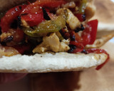 Foto del paso 4 de la receta: Fajitas en pan de pita