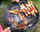 Foto langkah ke 7 dari resep Sate Ayam Madura cukup pakai pindakaas!.