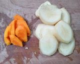 Foto langkah ke 1 dari resep Teh jahe untuk batuk dan radang tenggorokan.