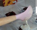 Foto langkah ke 5 dari resep Puding Coklat Vla Susu.