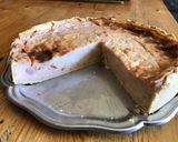 Une image de l'étape 14 de Flan pâtissier à la compote de prunes et pêches.