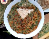 A picture of step 6 of Palak Paneer Paratha.