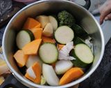 Foto del paso 2 de la receta: Puré verdura para mi bebé