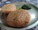 A picture of step 5 of Matar kachori.