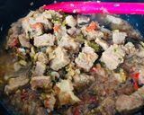 Foto langkah ke 3 dari resep Tinoransak Daging Sapi.