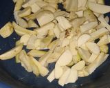 A picture of step 1 of Arbi Curry (Taro Root Curry).