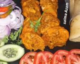 A picture of step 9 of Chicken tandoori with paratha💕چکن تندوری ود پراٹھا💕.
