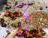 A picture of step 6 of Rajma Pulao.