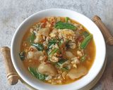 Foto langkah ke 5 dari resep Sego Godhog Toping Bakso.