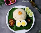 Foto langkah ke 5 dari resep Classic Nasi Lemak Malaysia.