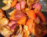A picture of step 2 of Malai do pyaza.