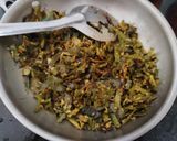 A picture of step 11 of South Indian lunch.