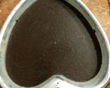A picture of step 3 of Eggless oreo cake.