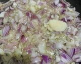 A picture of step 1 of Potato eggs bhujiya.