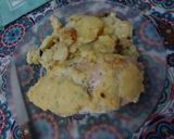 Foto del paso 5 de la receta: Pollo al horno con papas y salsa blanca con Roquefort