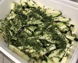 Une image de l'étape 4 de Courgette au persil et beurre de chorizo.