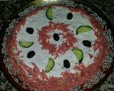 صورة لخطوة 5 من وصفة كيكة الأرز والخضار الصيفية