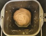 A picture of step 3 of Rye Multigrain Flaxseed European Bread.