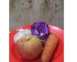 Diet Juice Soursop Purple Cabbage Carrot Apple langkah memasak 1 foto